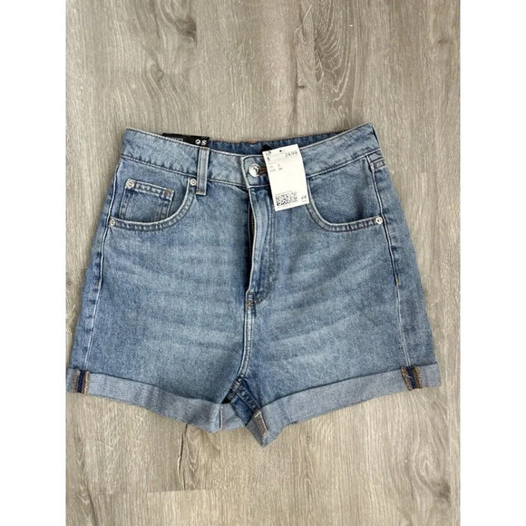 Divided by H&M Pants - NWT Divided by H&M Shorts Womens Size 2 High Waist Mom Pocket Denim